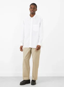 Regular Collar Shirt White<Still By Hand New