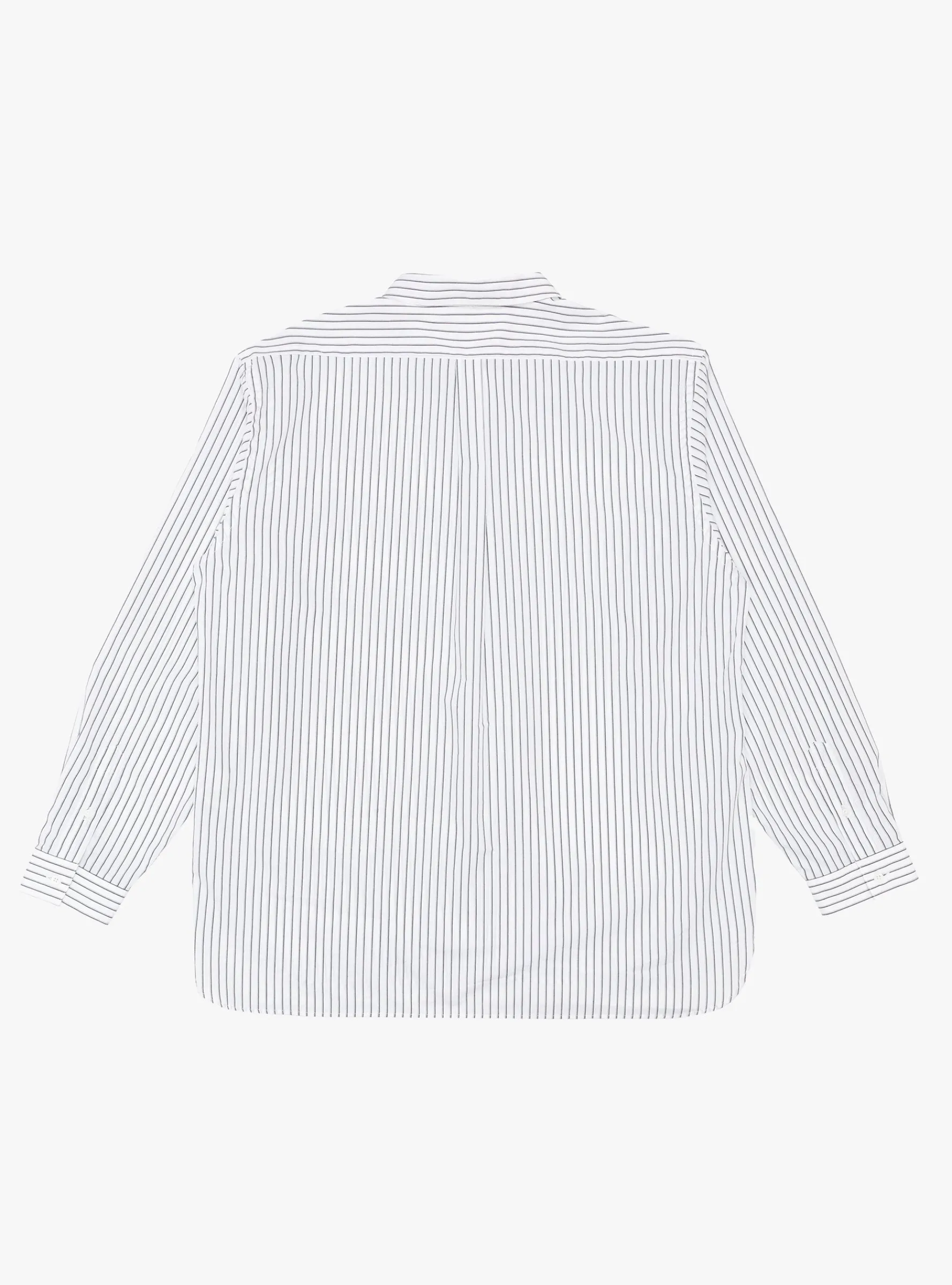 Regular Collar Shirt White Stripe<Still By Hand Fashion
