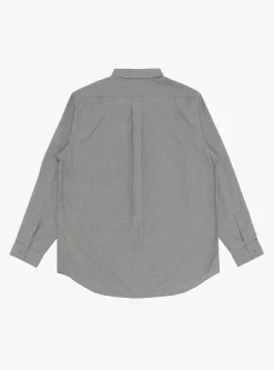 Regular Collar Wind Shirt Grey<nanamica Online