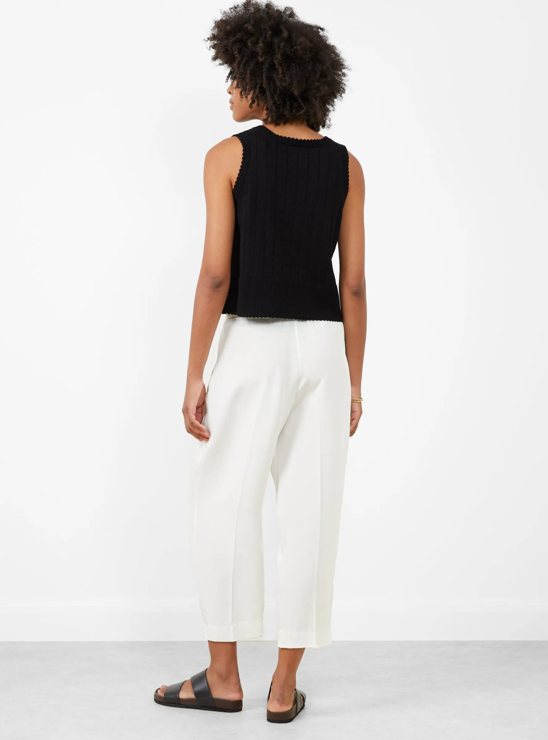 Relaxed Lean Trouser Off White<Modern Weaving Discount