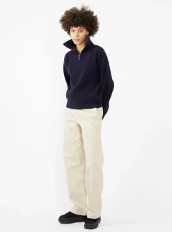 Reno Brushed Twill Trousers Off White<Girls of Dust Online