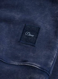 Reverse Stitch Crewneck Washed Navy<Dime New