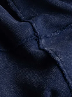 Reverse Stitch Crewneck Washed Navy<Dime New