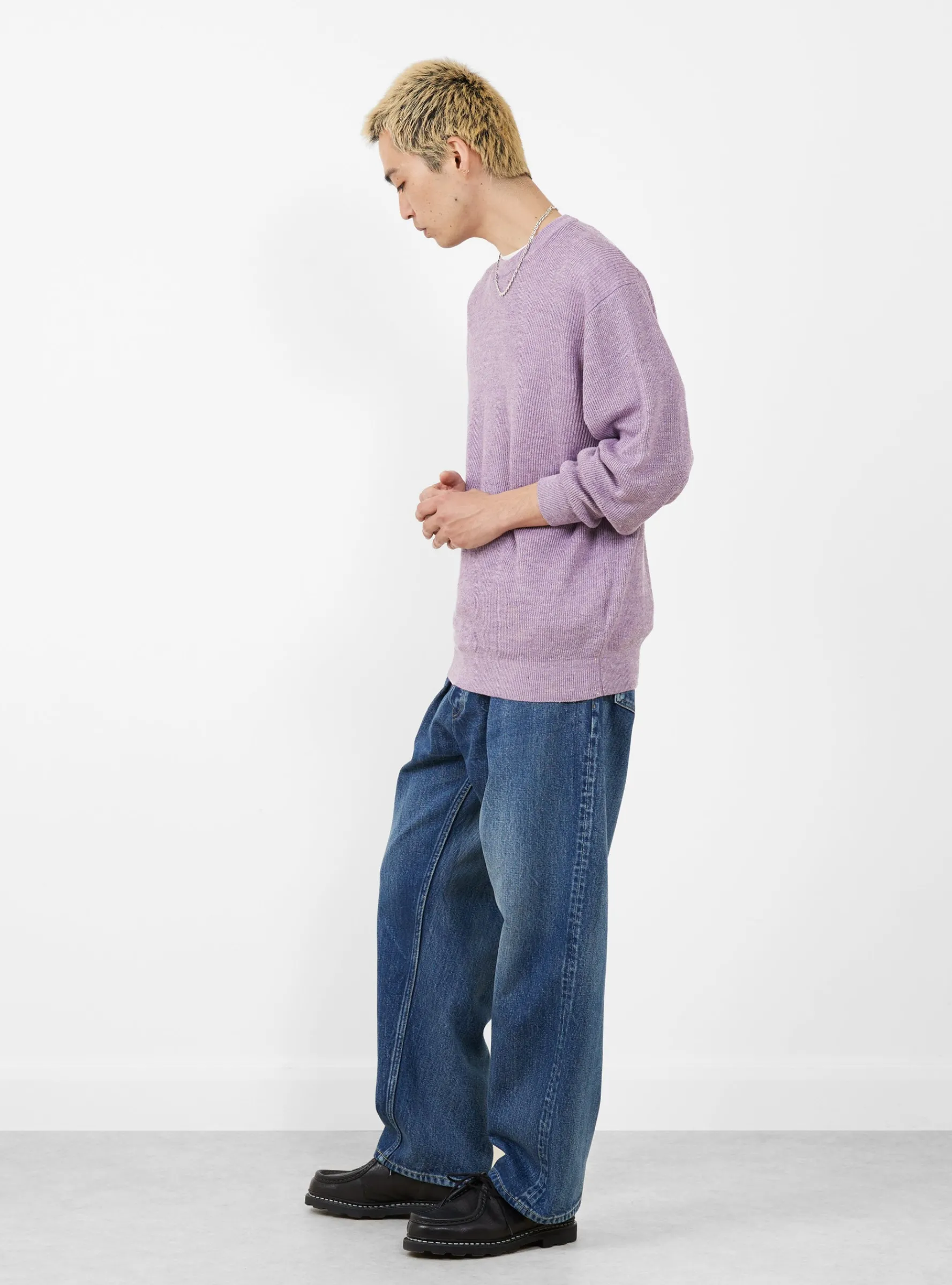 Ribstitch Jumper Lavender<HERILL Online