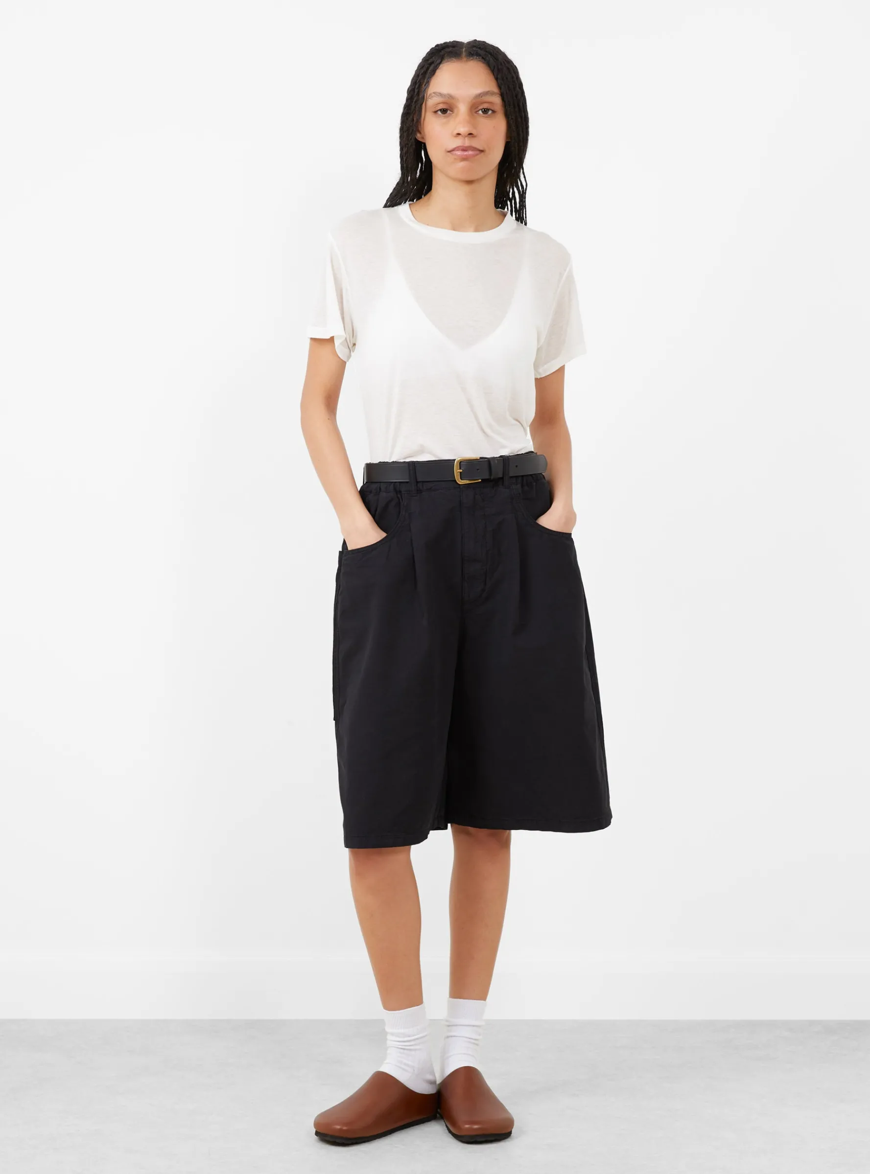 RIPSTOP Bermuda Shorts Black<Girls of Dust Clearance