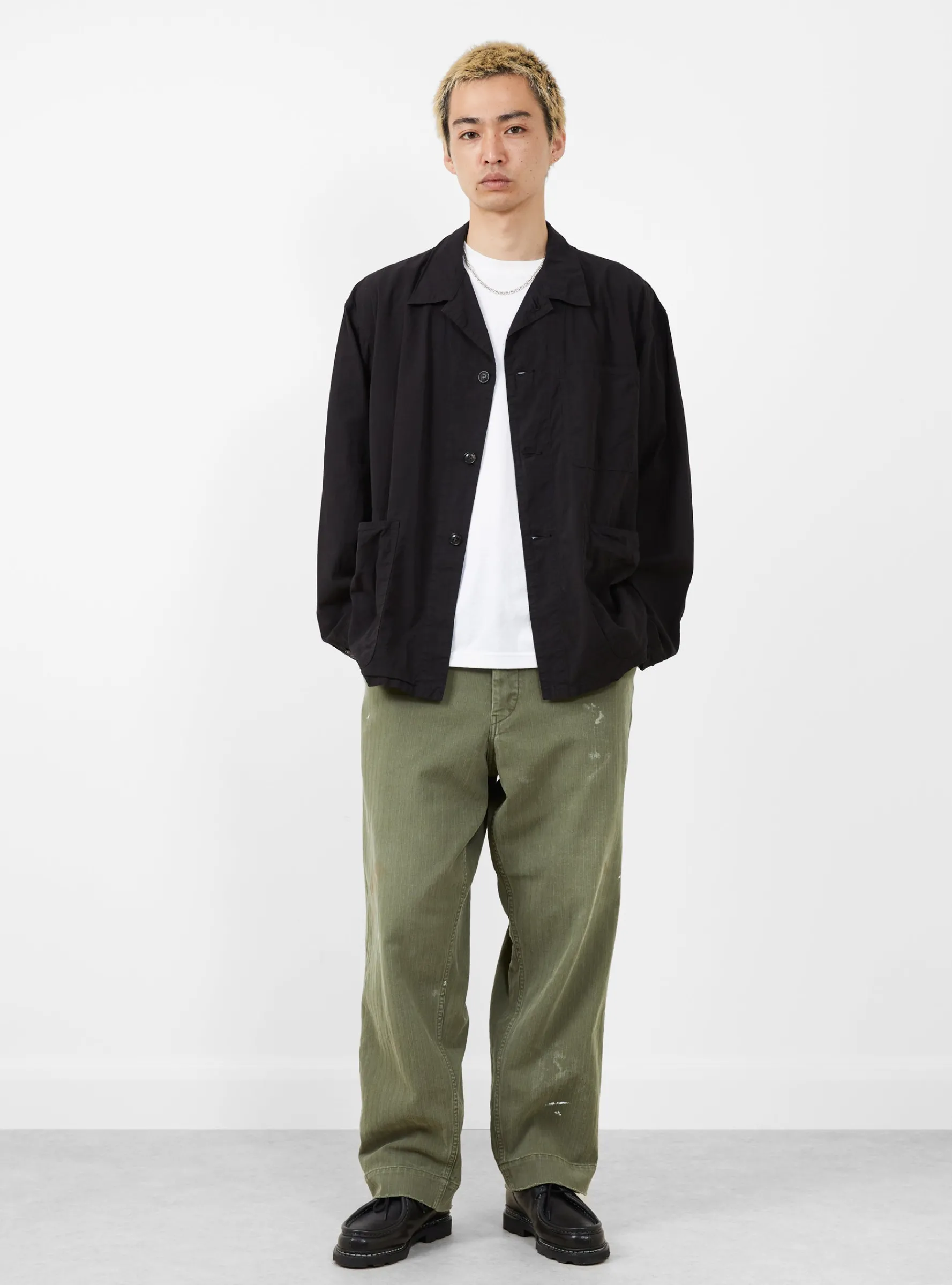 Ripstop P41 Coverall Jacket Black<HERILL Outlet