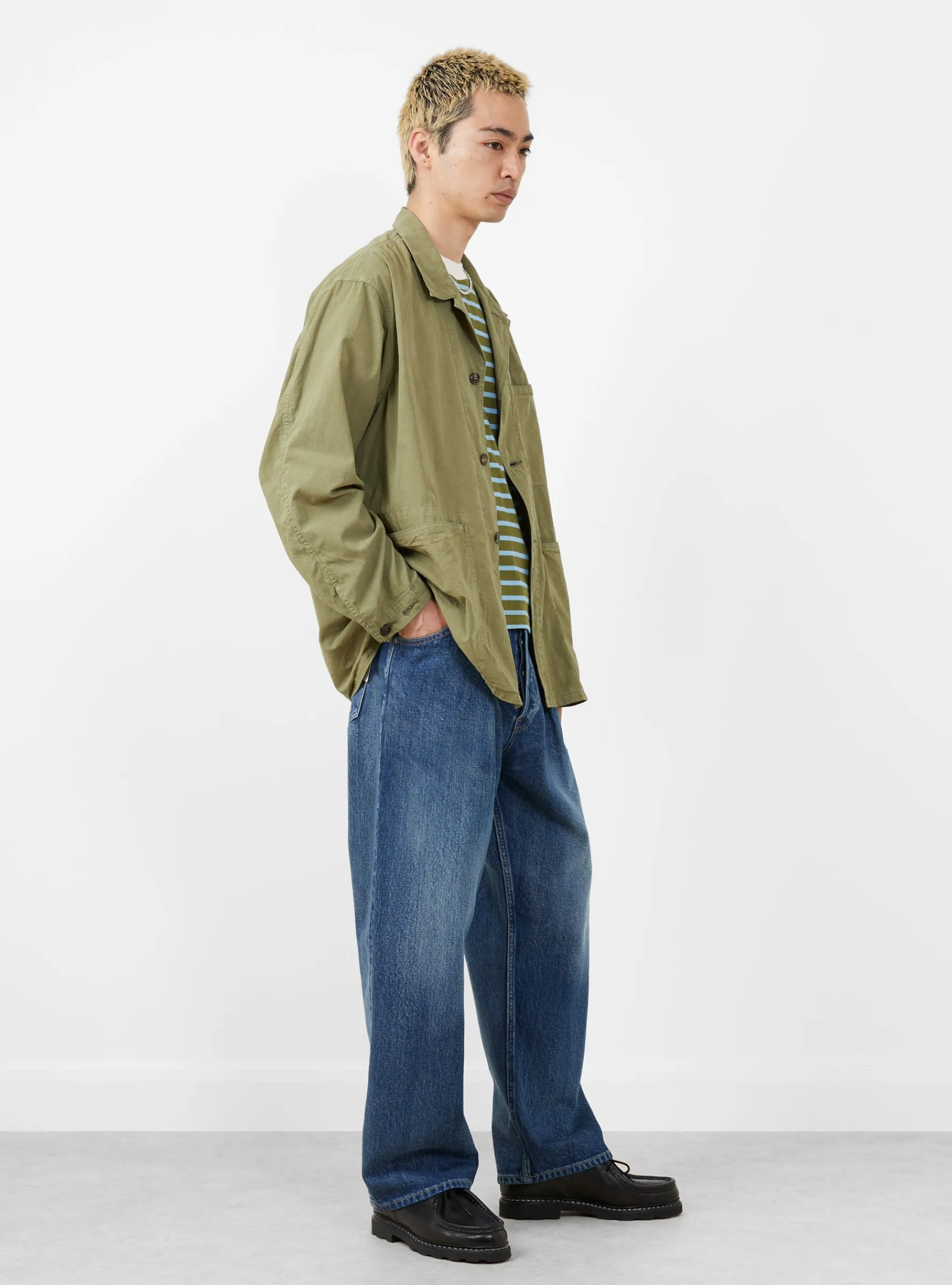 Ripstop P41 Coverall Jacket Olive Drab<HERILL Sale