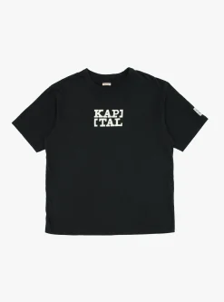 Rookie Crew T-Shirt Black<Kapital Sale