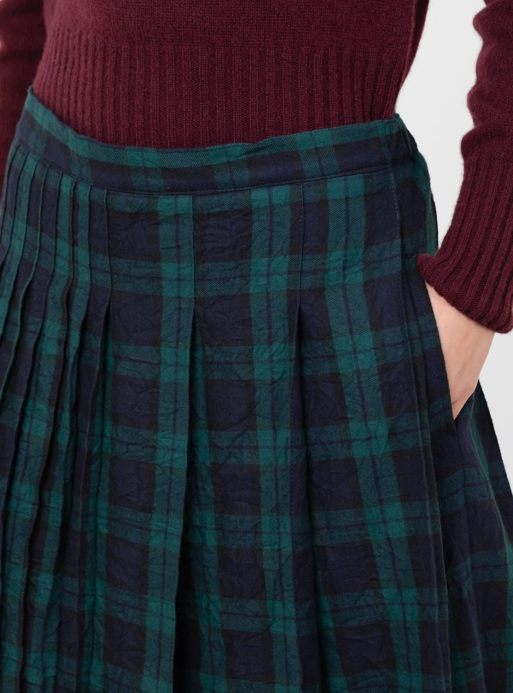 Rosetta Skirt Navy Multi<YMC Best