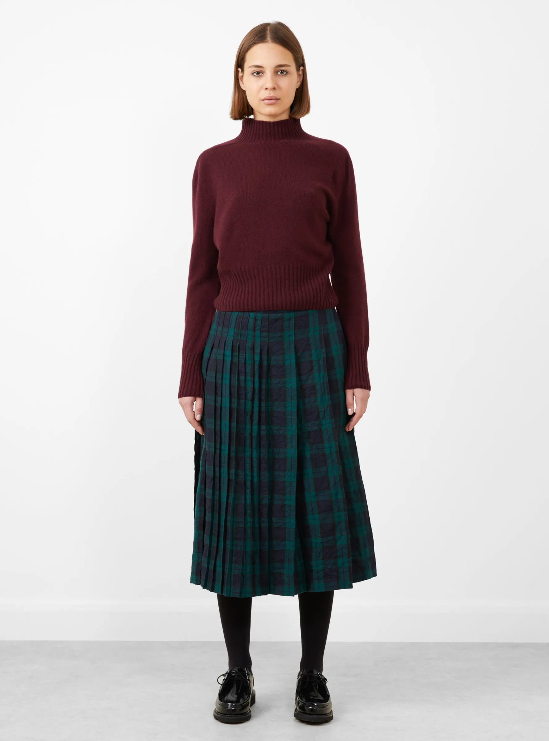 Rosetta Skirt Navy Multi<YMC Best