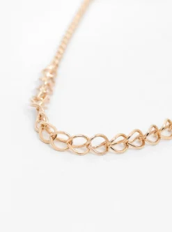 Round Link & Chain Gold-Plated Necklace<Helena Rohner Sale