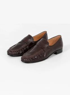 Ruched Loafer Leather Morgano<Rejina Pyo Online