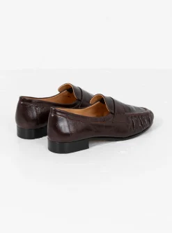 Ruched Loafer Leather Morgano<Rejina Pyo Online