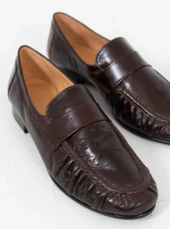 Ruched Loafer Leather Morgano<Rejina Pyo Online