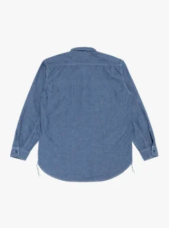 Rucker Chambray Shirt Blue<Pilgrim Surf + Supply Best