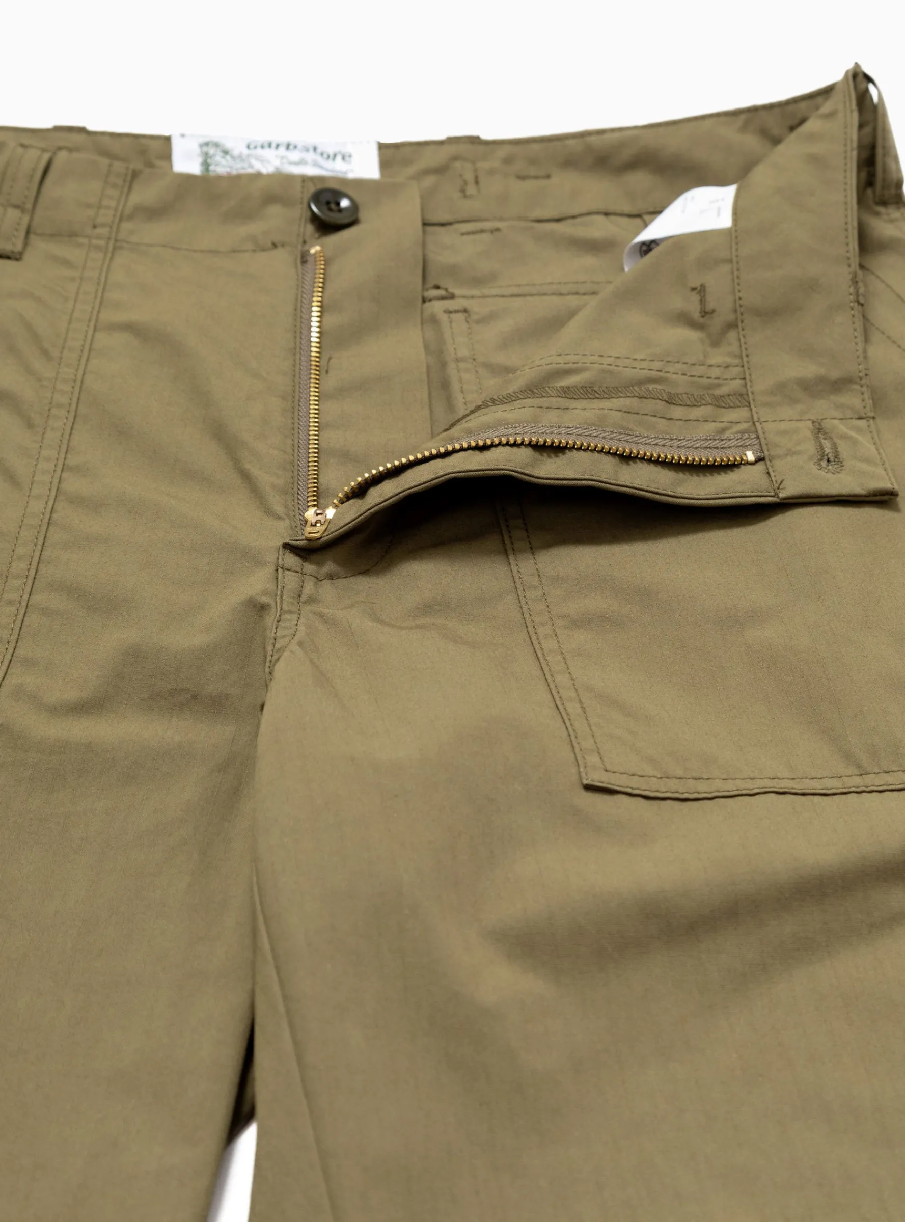 Ruffle Pant Olive<Garbstore Online