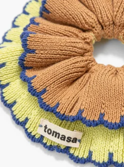 Ruffle Scrunchie Vento<Tomasa Outlet