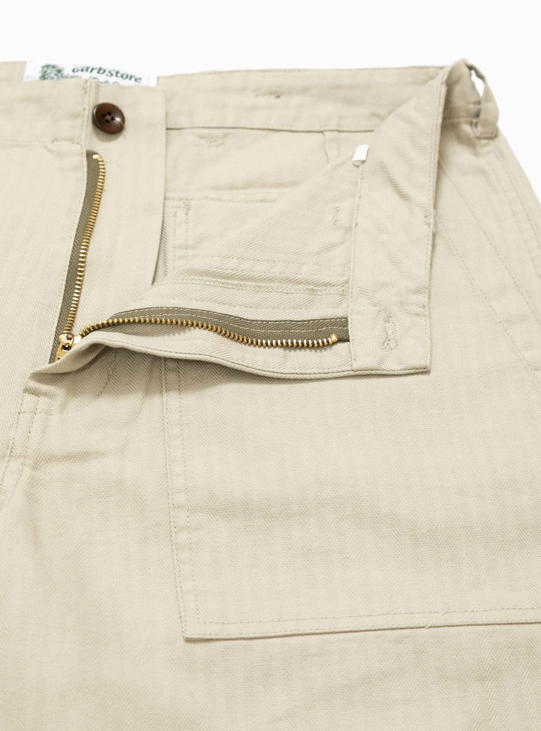 Ruffle Shorts Sand<Garbstore Sale
