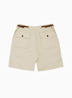 Ruffle Shorts Sand<Garbstore Sale