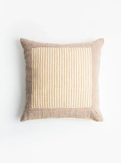 Saint Tropez Cushion Natural/Rust<Pomax Outlet