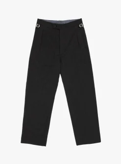 Seamless Pleat Pants Charcoal Grey<nanamica Online