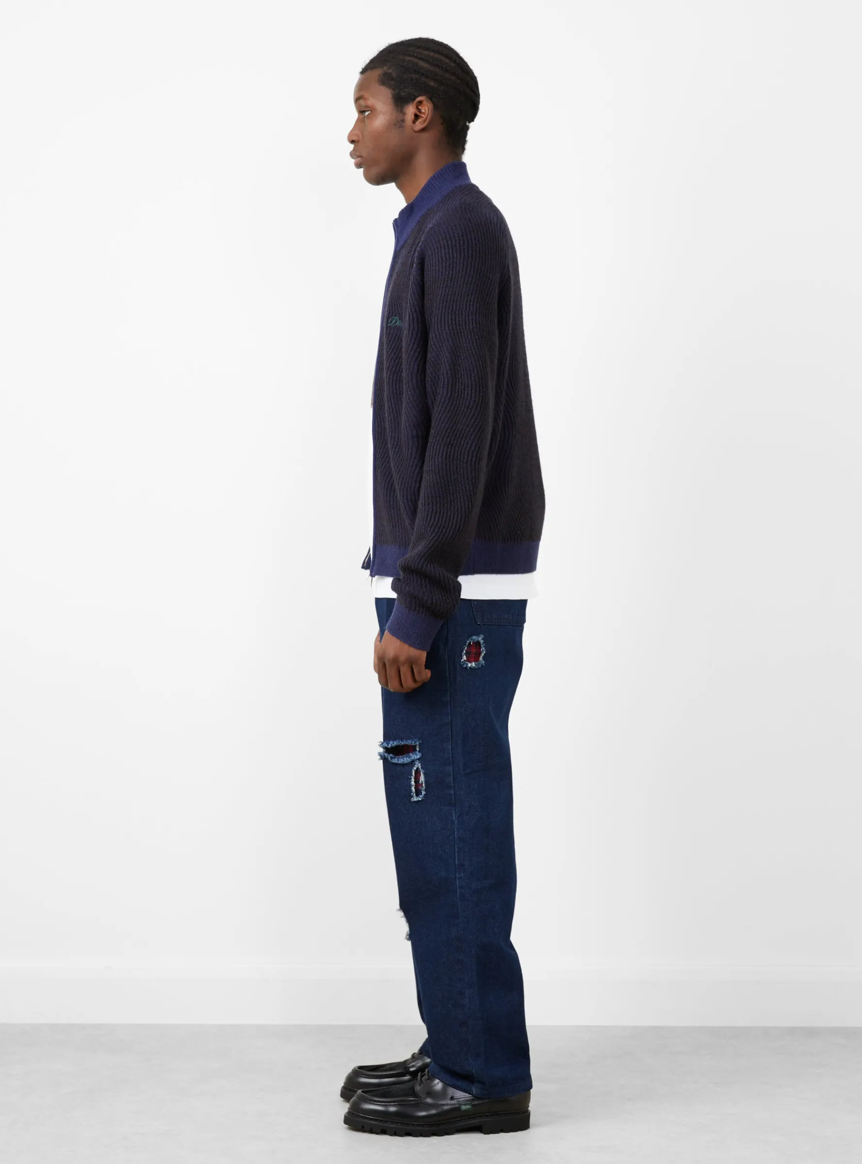 Secret Baggy Denim Pants Indigo<Dime Hot