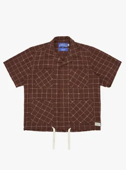 Segundo Smock Shirt Kantha Grid<Paratodo Fashion