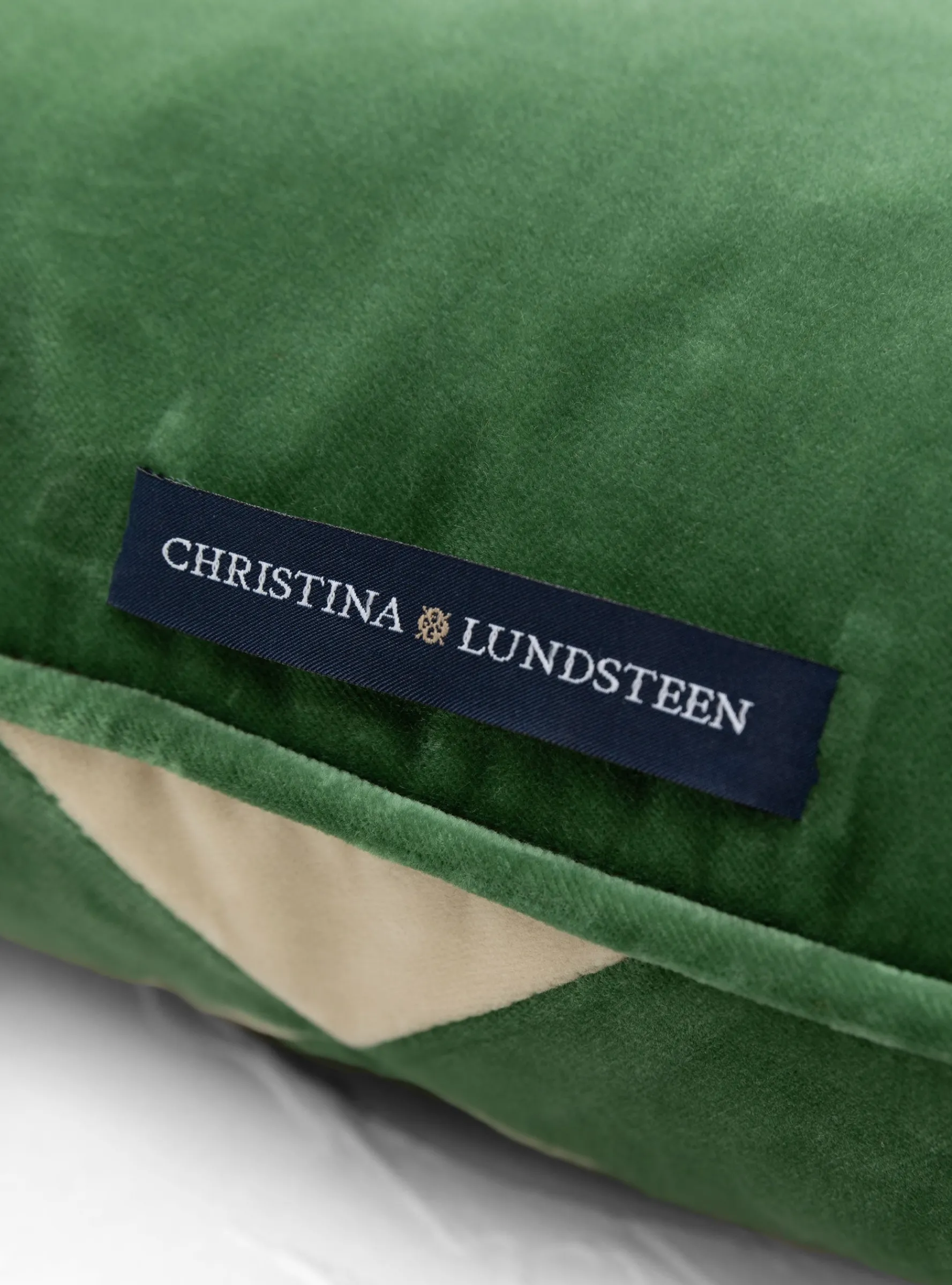 Selma Cushion Basil<Christina Lundsteen Discount