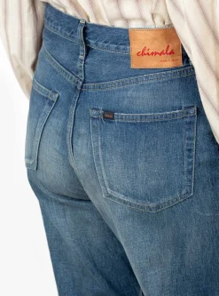 Selvedge Denim Monroe Cut Medium Wash<Chimala Fashion