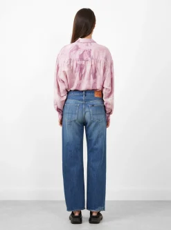 Selvedge Denim Narrow Straight Cut Medium Distress<Chimala Sale