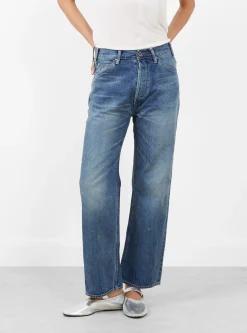 Selvedge Denim Narrow Straight Cut Medium Splatter<Chimala Fashion