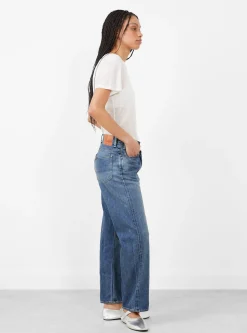 Selvedge Denim Narrow Straight Cut Medium Splatter<Chimala Fashion