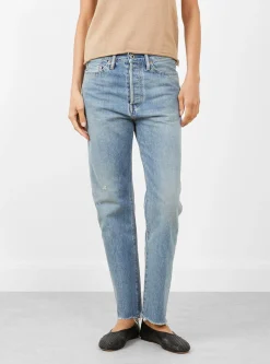 Selvedge Denim Narrow Tapered Cut Very Light<Chimala New