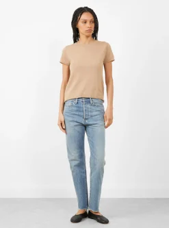 Selvedge Denim Narrow Tapered Cut Very Light<Chimala New