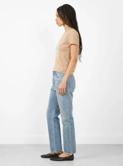 Selvedge Denim Narrow Tapered Cut Very Light<Chimala New