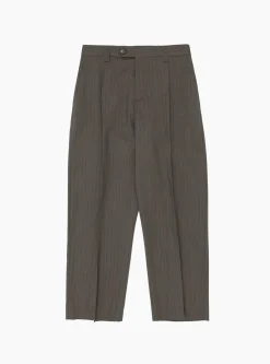 Service Trousers Taupe Vintage Stripe<mfpen Outlet