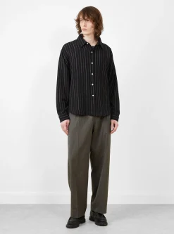 Service Trousers Taupe Vintage Stripe<mfpen Outlet
