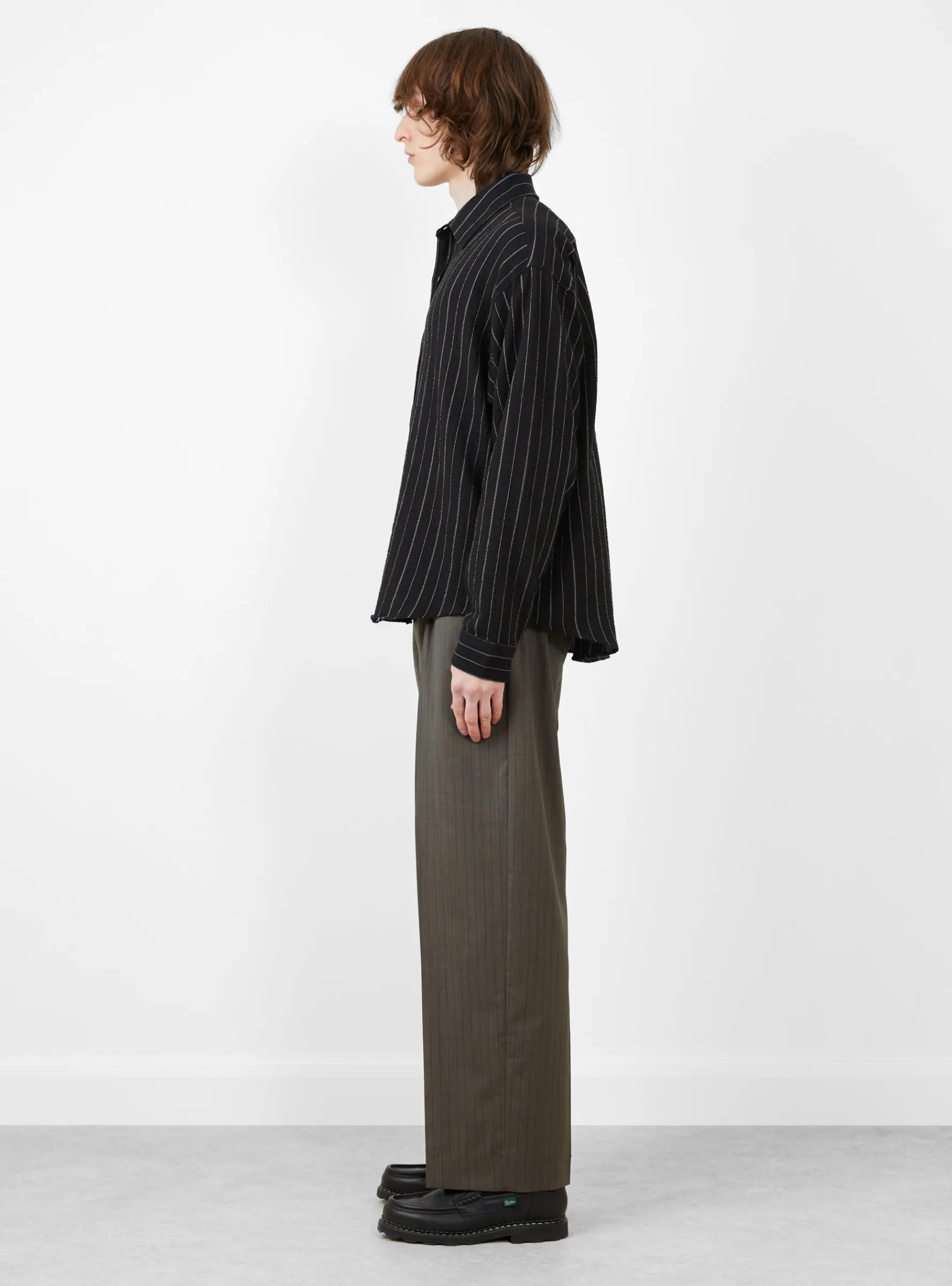 Service Trousers Taupe Vintage Stripe<mfpen Outlet