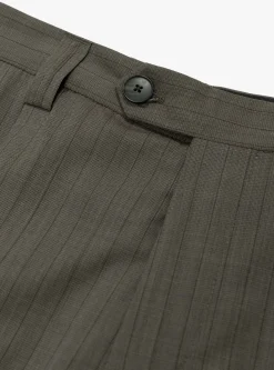 Service Trousers Taupe Vintage Stripe<mfpen Outlet