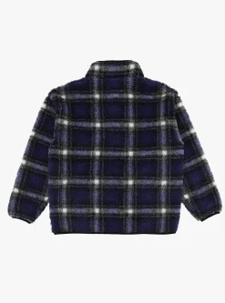 Shadow Plaid Sherpa Jacket Purple<Gramicci Clearance