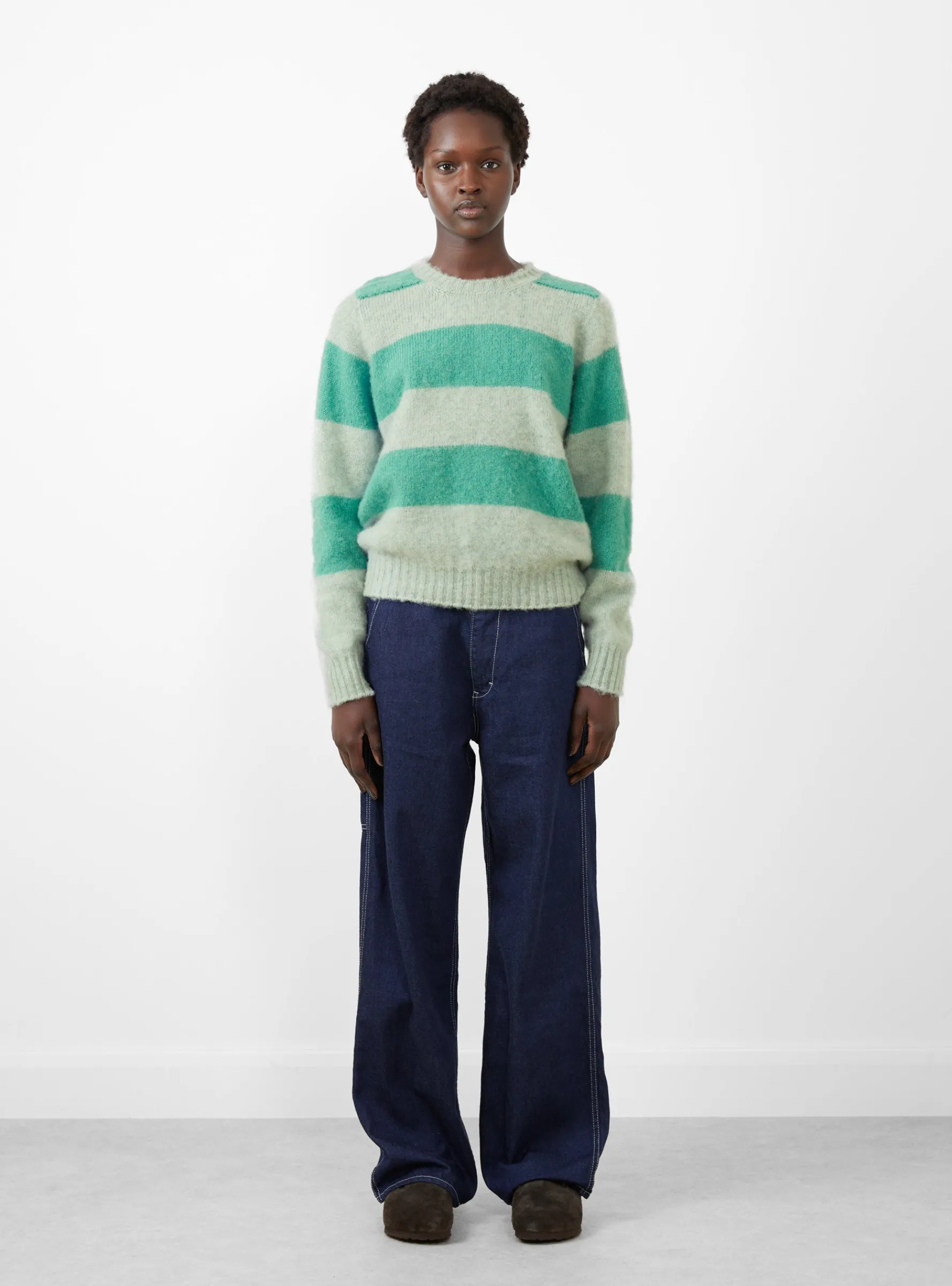 Shaggy Bear Chunky Stripes Jumper Freeze<Howlin' Hot