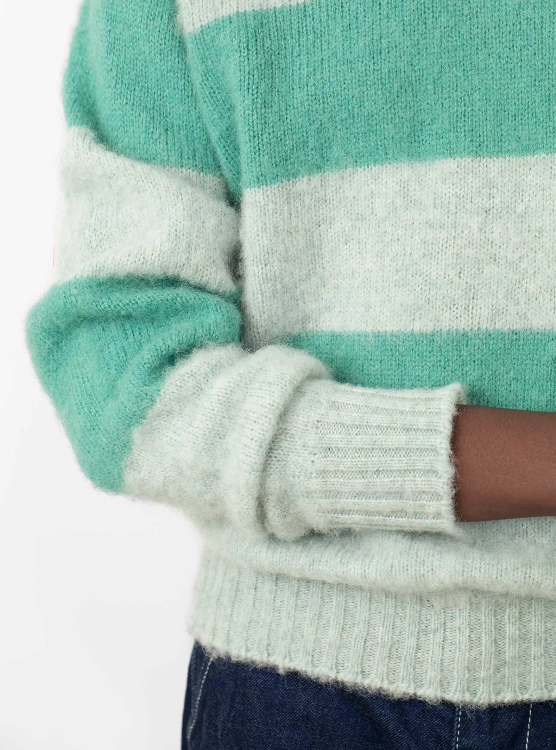 Shaggy Bear Chunky Stripes Jumper Freeze<Howlin' Hot