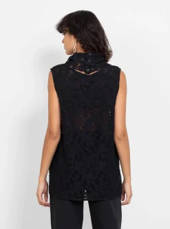 Sheridan Top Curly Lace Black<Rachel Comey Discount