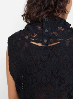 Sheridan Top Curly Lace Black<Rachel Comey Discount