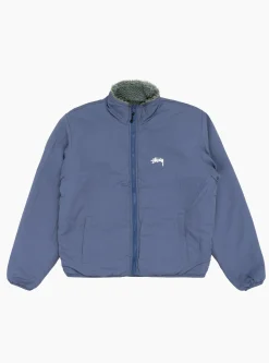 Sherpa Reversible Jacket Bluestone<Stüssy Sale