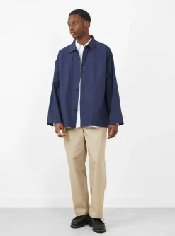 Silicone Coated Shirt Jacket Deep Blue<Still By Hand Clearance