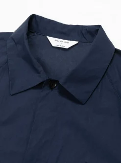 Silicone Coated Shirt Jacket Deep Blue<Still By Hand Clearance
