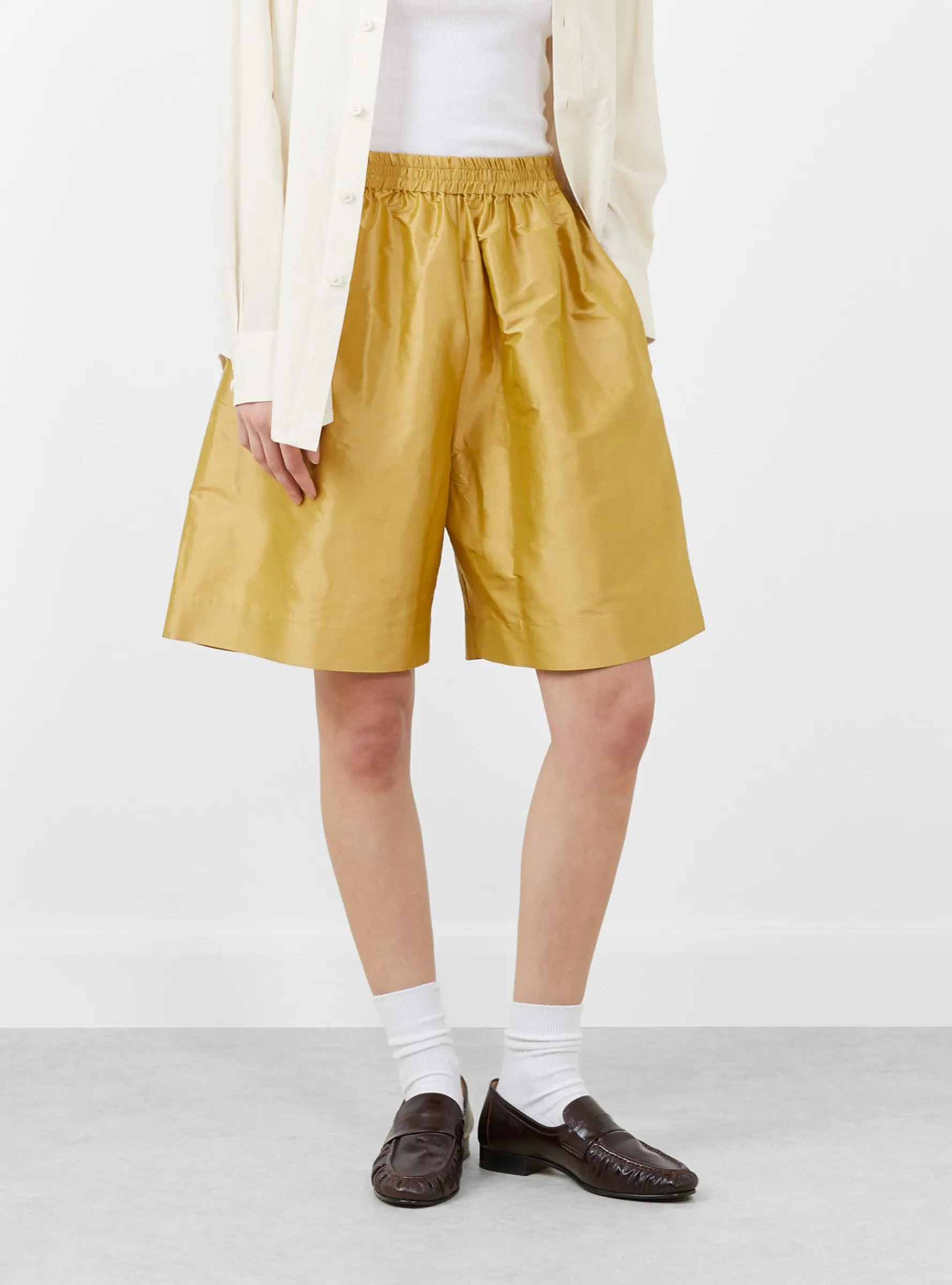 Silk Dupion Hilda Shorts Pharaoh<Cawley Online