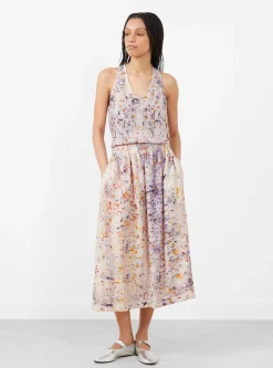 Silk Skirt Longwood Marigold and Madder<Anntian Outlet