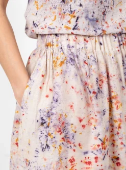 Silk Skirt Longwood Marigold and Madder<Anntian Outlet